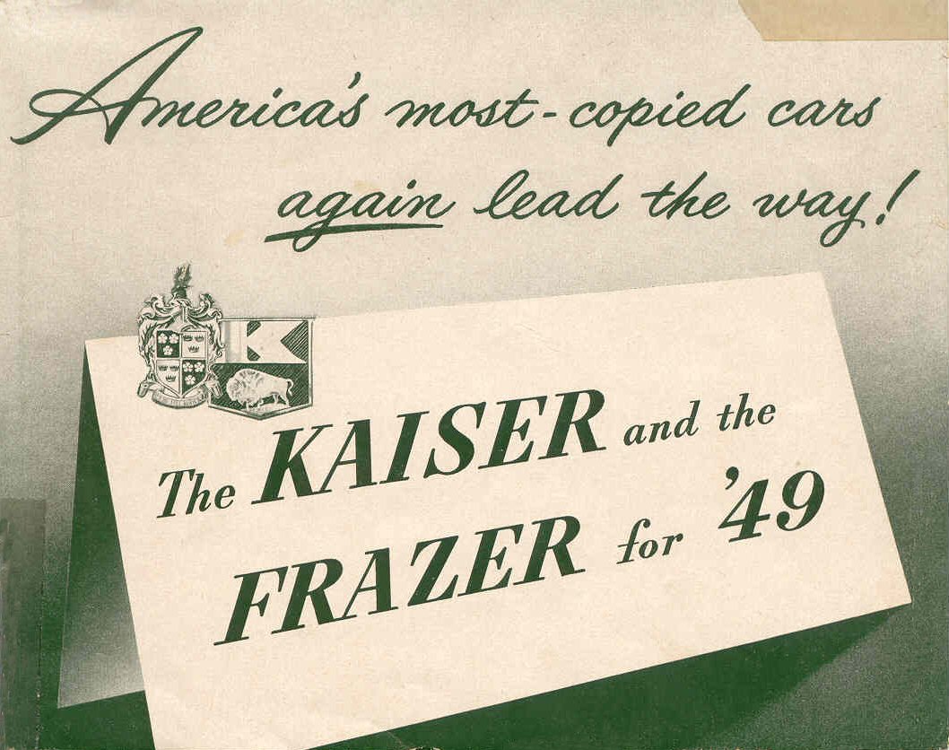 1949 Kaiser-Frazer Brochure Page 1